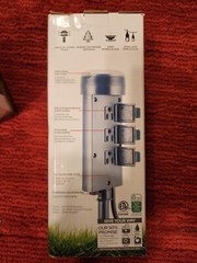 Jasco Outdoor Yard Stake with Mechanical Built-In Timer, 6 Grounded Outlets