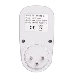 Digital Wall Power Socket Time Control 7 Day Weekly Programmable 230V 220V AC