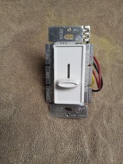 Lutron Skylark White Fully Variable 1-Pole Ceiling Fan Speed Control SFS-5E-WH