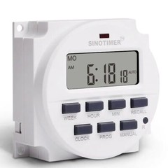 Digital Time Switch Relay Weekly Timer 7 Days Programmable 220V 230V 240V AC