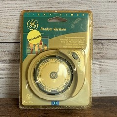 GE Random Vacation 7 Day Timer 125VAC