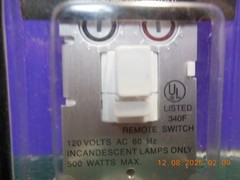 X10 Dimmer Wall Switch (WS467) NEW