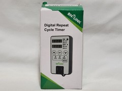 BN-Link Digital Repeat Cycle Timer 125V Plug In Outlet w/ Timed On Off Intervals