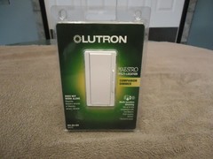 LUTRON MAESTRO MULTI LOCATION COMPANION DIMMER TOGGLE SWITCH WHITE MA-RH-WH ( m)
