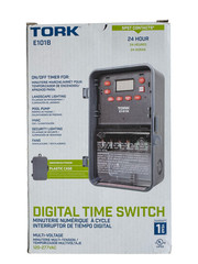 Tork E101B 24-Hour Digital Time Switch