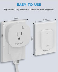 Effortless Wireless Remote Control Light Switch – 200FT Range 15A Capacity