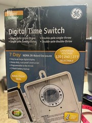 GE INDOOR/OUTDOOR DIGITAL TIME SWITCH 15132