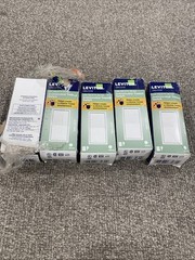 5X Leviton Antimicrobial Treated Decora Rocker AC Quiet Switch White 15A 120V