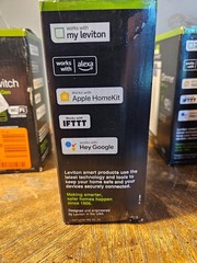 Leviton D215S Decora Smart Wi-Fi Switch 2nd Gen Wireless Alexa Google Home