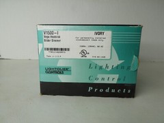 Lightolier V1500-I Ivory Vega Heatsink Slider Dimmer – NEW