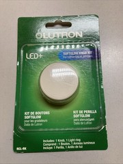 Lutron DALIA Light Almond Round SoftGlow Replacement Dimmer Knob Kit