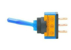 On-Off LED Toggle Switch Illuminated SPST 12V 12mm Panel Car Marine Light Boat