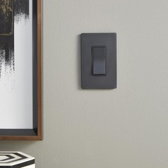 Legrand Radiant TM873GCC10 15 Amp Rocker Wall Switch 3Way Graphite 1 PCS