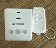 Dewenwils Plug-in Lamp Dimmer Switch Model RD02 White – A0212