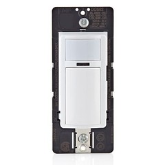 Leviton DOS02-LW 150W LED Single Pole White Motion Sensor Light Switch