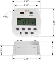 12V Timer Switch – Programmable, Dc/Ac/Solar Battery Powered 12 Volt Timer Relay