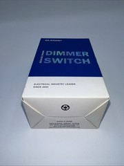 Slide Dimmer Light Switch Control 300W Dimmable LED / CFL – UL Listed White