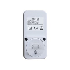 Energy Efficient PIR Sensor Power Socket Switch for Garages and Hallways