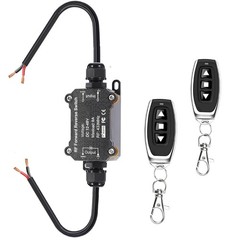Meskliu Wireless Winch Remote Forward Reverse Switch,Waterproof DC12V/24V/48V…