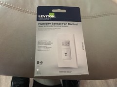 Leviton Decora Humidity Sensor/Fan Control IPHS5 Sealed