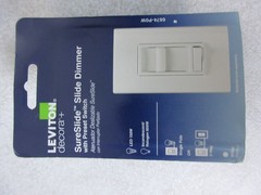 Leviton SureSlide Dimmer Switch for Dimmable LED, Halogen and Incandescent Bulbs