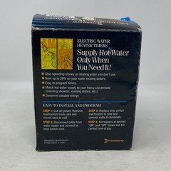 Intermatic WH21 Electric Water Heater Timer 250V 25A SPST Switch Metal Open Box