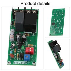 Timer Relay Module Adjustable AC100V 220V Delay Switch for Cooling Fan Systems