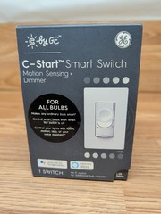 GE Dimmer C-Start Smart Switch CAWDMOCBWF1 2.4 Ghz wi-fi NEW IN BOX