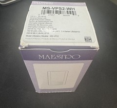 Lutron MS-VPS2-WH Auto-Off Vacancy Only, 2A Motion Detection Light Switch