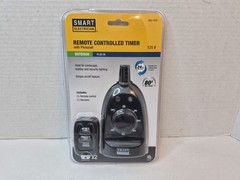Smart Electrician Digital 24 HR Landscape Timer with Remote Pack Outdoor Plug
