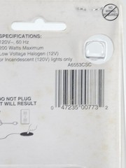 Westek Cabinet Lighting System Multiple Transformer Touch Dimmer A6553CS New