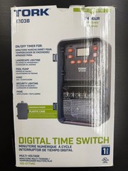 Nsi Tork E103b Electronic Timer, 24 Hr, Dpst