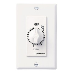 Intermatic Fd12hhw Timer,Spring Wound,12 Hr,Hold Feature