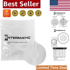 White 146MT574 Timer Knob for FD Series – Durable Plastic & Easy Install