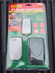 STANLEY Brand New 2Pk Remote Control Duo Indoor Outdoor Lighting 50′ Range