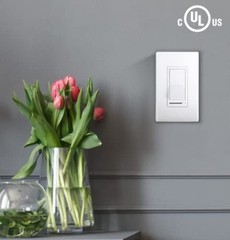Elegant Dimmable Slide Wall Switch – 3-Way, 600W Max for LED/CFL/Incandescent