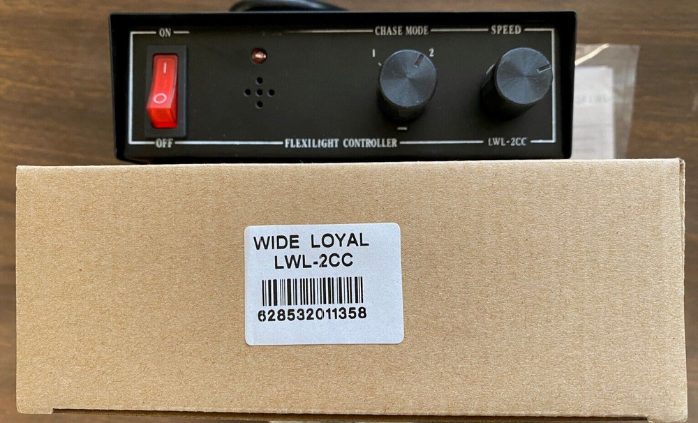 NEW Wide Loyal LWL-2CC Rope Light Dimmer LED Flexilight® Controller