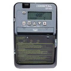 DT Series 1-Circuit 20 Amp 24 Hour Indoor Surface Mount Timer with Battery Backu