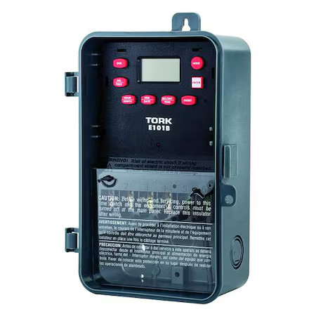 Nsi Tork Ew103b Electronic Timer, Gray, Polycarbonate