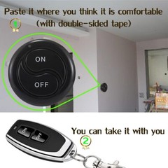 Mini Wireless Switch 12v5v/12v/48v/10a Relay Remote Switch For Lights328ft Long