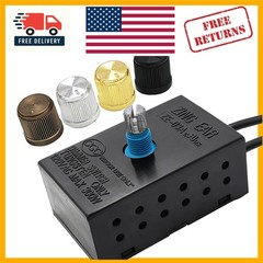 Zing Ear 300W Max LED Dimmer Switch Kit with 4 Stylish Knobs – Versatile Control