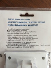 Woods 50009 2-Outlet appliance Heavy duty timer