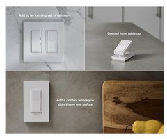 Lutron Diva Smart Dimmer Switch Kit for Caseta Lighting DVRF-BDG-1DP-A NEW