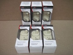 Cooper 271V-BOX Ivory 2 Single Pole Switches Combination 15A 125-277VAC LOT OF 6