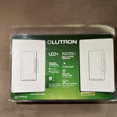 Lutron Maestro LED+ Digital Multilocation Dimmer Kit White (MACL-153M)