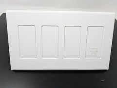 Lutron Homeworks HWI-WPM-6D-120 Wallbox Module 6-zone – White