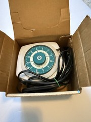Vintage Intermatic Time All Timer A221-4 Gray & Teal Lamps & Appliances manual
