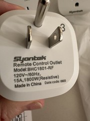 Syantek (3-1) Remote Control Outlet Wireless BHC1801-3
