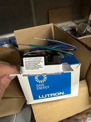 Lutron Maestro MS-OPS6M2-DV-GR Sensor with Multi-Location Switch, Gray- NEW