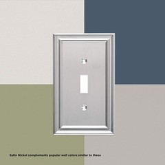 Franklin Brass Classic Beaded Triple Toggle Wall Plate – 3-Gang – ETL Certifi…
